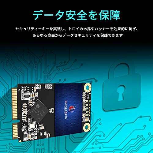 GamerkingGamerKing Msata SSD 250GB SATA III 6Gb/s NGFF 内蔵型 Solid State Drive ハードドライブ 高性能ハードドライブノート/パソコン/デスクトップ適用 ソリッドステートドライブ 3年保証SSD 120GB 128GB 240Gの通販は