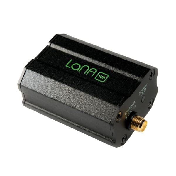 Nooelec LaNA WB - エンクロージャとアクセサリを備えた RF およびソフトウェア無線 (SDR) 用の超低ノイズ アンプ (LNA) モジュール。 BiasTee および USB 電源オプションを備えた広帯域 300MHz 〜 8000_1