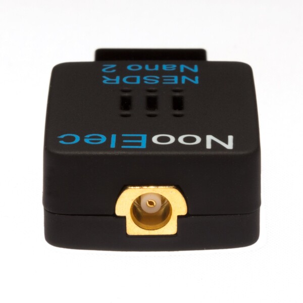 NESDR Nano 2-MCXアンテナを備えた小さな黒いRTL-SDR USBセット（RTL2832U + R820T2）。 ソフトウェア無線、DVB-TおよびADS-B互換、ESDセーフ_3