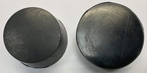 dexierp Protection Force #13#13 プラグ 2-5 8 から 2-7/8" 64-72mm ホール (パック 3) チューブ ボトル オープンニング用 3-4 UNC M70 から M76 スレッド ナット ペイント マスキング 再利用可能 ゴム BES2953-(3 5,192円