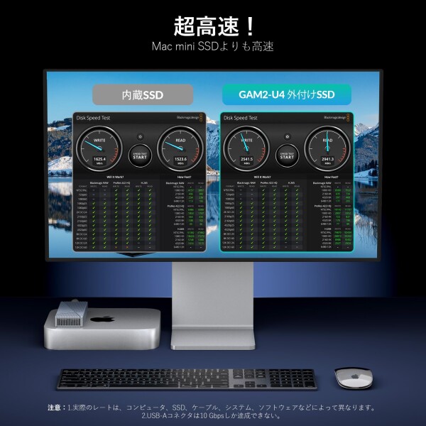 GiGimundo 40Gbps超高速 M.2 NVMe SSD外付けケース内蔵冷却ファン付き Thunderbolt 4/3 USB4/3.2/3.1/3.0/2.0互換性ありアルミニウム合金製USB4.0/3.2/3.1/3.0/2.0対応,2230 2242 2260 2280M-Key/B+M Keyケース SSD対応_5