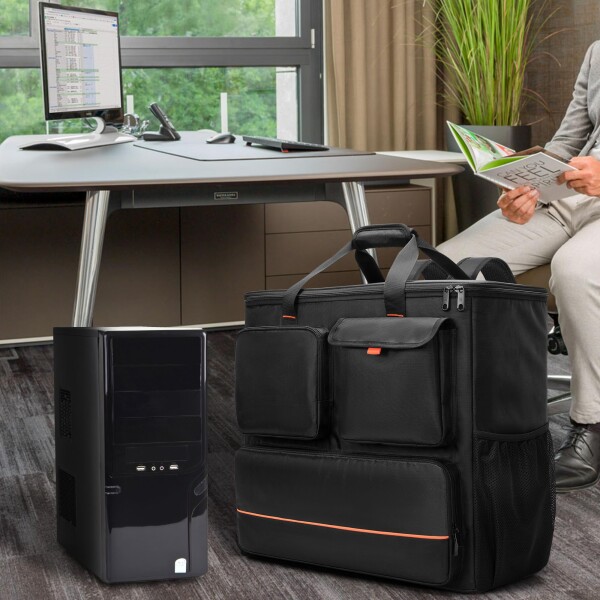 Trunab デスクトップpc 持ち運びバッグ デスクトップpc キャリーケース デスクトップパソコンバッグ デスクトップpc バッグ_6