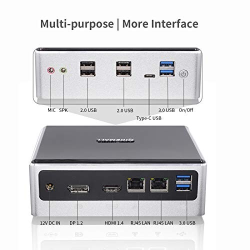 ミニPC 4K対応 Core 10510U, ミニパソコン16GB RAM DDR4 512GB NVME