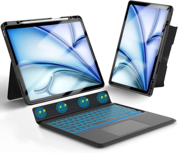 IVEOPPE iPad Air M3/M2 11インチ キーボード タッチパッド付き IVEOPPE iPad Air M3/M2 11インチ キーボード タッチパッド付き