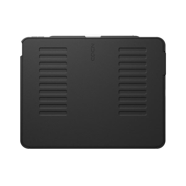 Zugu Case iPad Air ケース 13インチ (M4 2026 & M3 2025 & M2 2024) / Pro 12.9 (第3世代 / 第4世代), 極薄 落下衝撃保護 10段階スタンド機能 Apple ペンホルダー ワイヤレス充電 オートスリープ スマートカバ_4