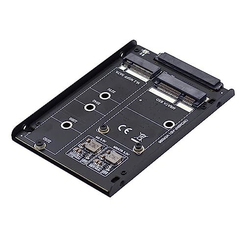 NFHK デュアルMSATA NGFF B+M SSDカード JBOD Raid0 スパンブリッジ 2.5インチ SATA コンボ HDD ディスクドライブエンクロージャの通販は