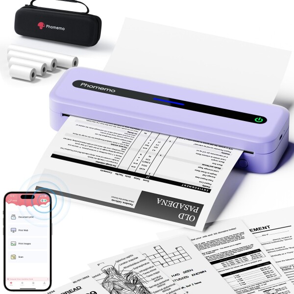 Phomemo M832 モバイルプリンター A4 プリンター 小型 携帯