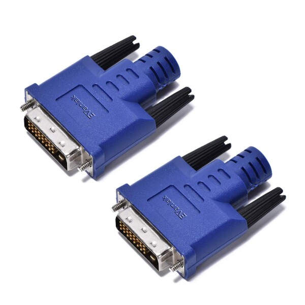 EVanlak DVI ダミープラグ 機能的に安定 ダミープラグ ヘッドレスゴースト バーチャルディスプレイ RGBモニター ヘッドレスディスプレイエミュレータ オペレーティングシステム ブート/ロ