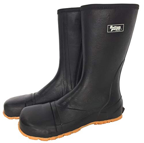 ATOM(アトム) 防水ゴムタビ ストロング 指付 安全ゴム足袋 履きやすいファスナー付き BP2531 (3Lサイズ (27.5cm〜28.0cm))