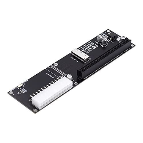 chenyang Oculink SFF-8611/8612 8i - PCI-E 16X PCI Express拡張カードアダプター ATX 24ピン電源付き 外付けグラフィックスカード&SSD用の通販は