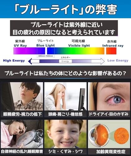 23.6インチ(16:9)プライバシーフィルター 覗き見防止フィルター ブルーライトカット パソコン PC モニター 液晶保護フィルム 反射防止 両面使用可能 着脱簡単