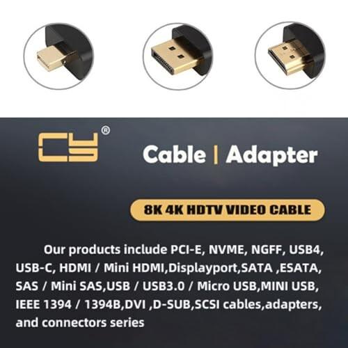 CY 外部ミニ SAS SFF-8088 オス - SFF-8088 メス延長ケーブル PCBA、ロープロファイル ブラケット付き_9