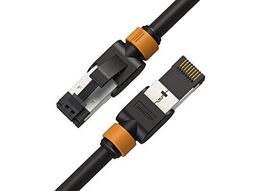 LINKUP (Versiv認証) LAN ケーブル Cat7-0.9M (6本セット) 10ギガビット RJ45 コネクタ S/FTP 二重 シールド | イーサネット PS4 ルーター モデム インターネット | カテゴリー7 ネットワークケーブル |の通販は