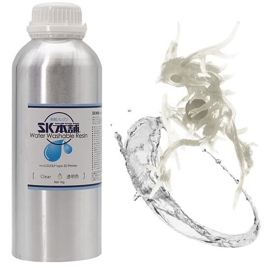 SK本舗 光造形 LCD DLP 3Dプリンター用 SK 水洗いレジン (1000g