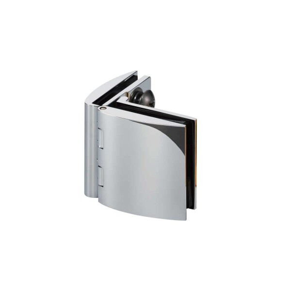 スガツネ工業 ランプ印 ガラス丁番 GH-450G ガラス側板用(90°タイプ)、インセット扉用 GH-450G-CR 銀の通販は