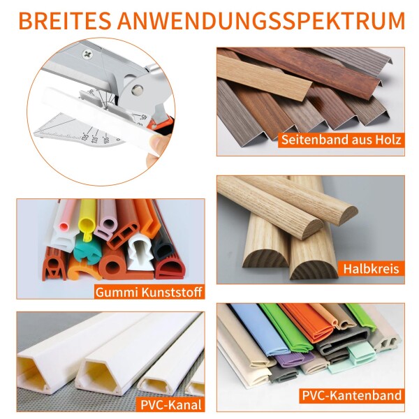 FLORA GUARD モールカッター アングルハサミ マルチアングルハサミ 45°-135° 調整可能 木材 プラスチック PVC 切断 10枚のスペアブレード (JDJ-2001JP)の通販は FLORA GUARD モールカッター アングルハサミ マルチアングルハサミ 45°-135° 調整可能 木材 プラスチック PVC 切断 10枚のスペアブレード (JDJ-2001JP)の通販は