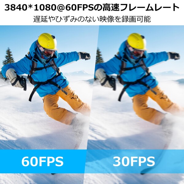 1080P 60FPS USB ステレオ カメラ モジュール 400万画素 3D デュアルレンズ 115°視野角 同期型 ウェブカム VR 視覚分析 顔認証 ウェブカム パソコン PCカメラ ストリーミング USBプラグ&プレイ Linu_3