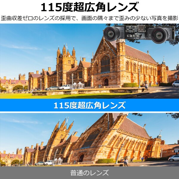 1080P 60FPS USB ステレオ カメラ モジュール 400万画素 3D デュアルレンズ 115°視野角 同期型 ウェブカム VR 視覚分析 顔認証 ウェブカム パソコン PCカメラ ストリーミング USBプラグ&プレイ Linu_5