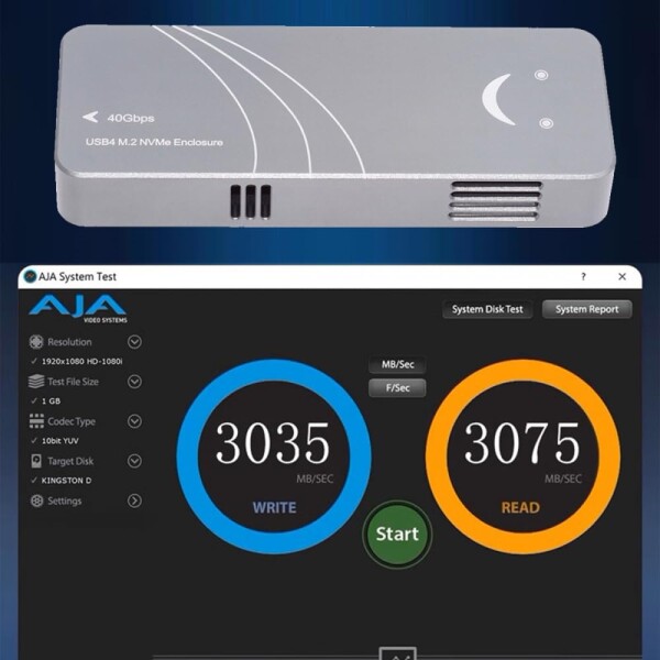 CY USB4.0 Type-C USB4 40Gbps から PCI-E 4.0 X4 SSD NVME NGFF M-Key エンクロージャ USB-C 20Gbps ASM2464 チップセット_1