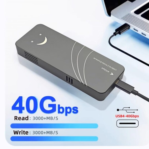 CY USB4.0 Type-C USB4 40Gbps から PCI-E 4.0 X4 SSD NVME NGFF M-Key エンクロージャ USB-C 20Gbps ASM2464 チップセット_7