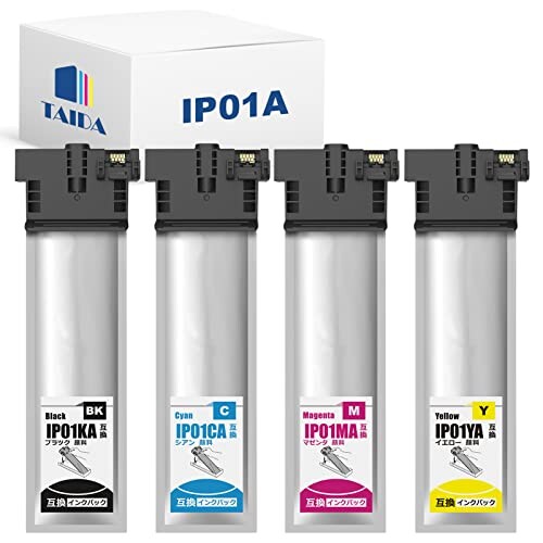 まとめ） 〔純正品〕 EPSON IP01KB インクパック ブラック （10K