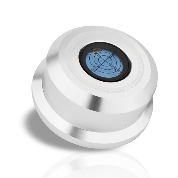 Monosaudio レコードスタビライザー 50Hz回転速度 3 in 1振動低減装置 高精度水準器 安定性 振動抑制 水準器 lp レコードターンテーブル LP ディスクスタビライザー 320G アルミニウム合金製 目の通販は 7,190円