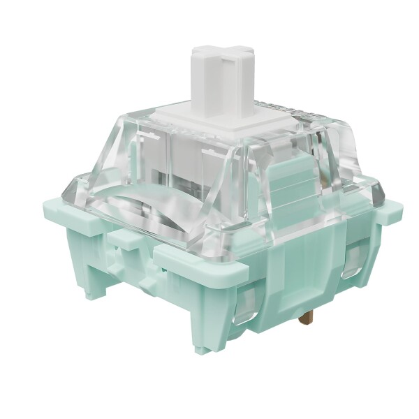 Kutethy X Gateron Jade Series 3.0 ダブルステージスプリングホワイトスイッチ、3ピン 38gf リニア/プレルーブ メカニカルキーボード用(ホワイト、72個)の通販は