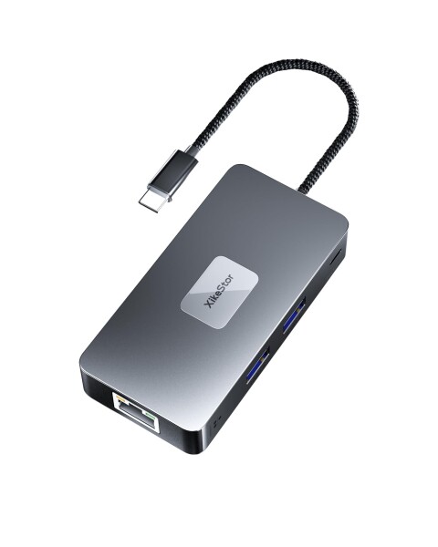 XikeStor ドッキングステーション usb-c ハブ HDMI type-c 7-in-1 2.5G LAN USB3.2 SD TF カード搭載 PD100W 急速充電 macbook ハブ/Windows/Linux/Android対応