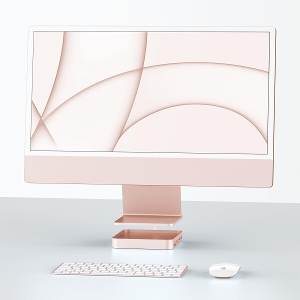 PULWTOP 7 in 1 USB C ハブ iMac 24インチ 2021/2023専用 iMac M1/M3 アクセサリー USB Hub ハブ M.2 NVMe SSDスロット搭載 (SSD含まない) 1 x USB-C 3.2 Gen 2, 1 x USB-A 3.2 Gen 2, 2 x USB 2.0, ＭicroSD/TF カードリーダー ピ_7