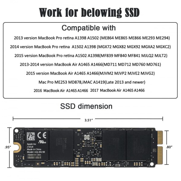 CY アダプター 20Gbps USB3.2 タイプ C USB-C から 16+12 ピン モバイル ボックス HDD エンクロージャ MAC Air Pro 2013 2014 2015 2016 2017 SSD ポータブル ケース用_2