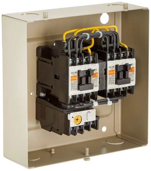 富士電機機器制御 可逆形電磁開閉器(ケースカバーなし) AC200V SW-N8RM-200V37KW-200V