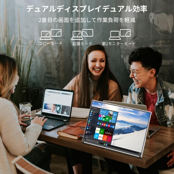 Cuview モバイルモニター 4k 16 インチ有機EL OLED モバイル