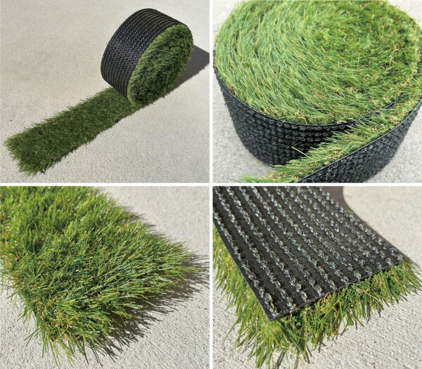 人工芝 スリット 目地 駐車場 幅95mm×5m 芝丈30mm ふわふわターフ ハイエンド ふわふわ ふかふか 芝生 ベランダ お庭 マット ロール