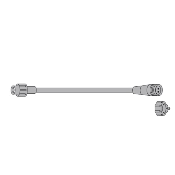 デンサン 延長ケーブルSJX（2P） SJX-E06-L100-2P