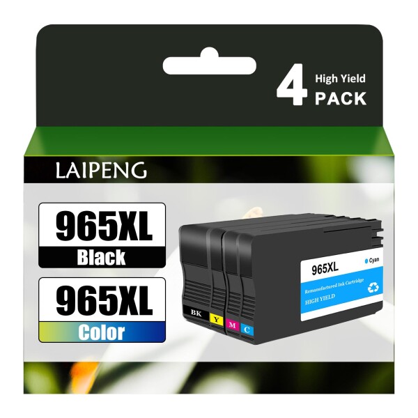 HP用 インクカートリッジ HP 965XL 965 XL互換 インク4色セットfor HP