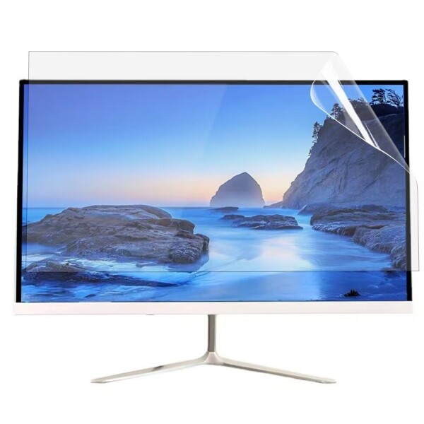 24インチ 16:10 対応 ブルーライトカットフィルム PCモニター液晶保護フィルム 反射低減 アンチグレア 気泡防止 指紋防止 抗菌 デスクトップ パソコン 画面フィルム パソコン保護シート