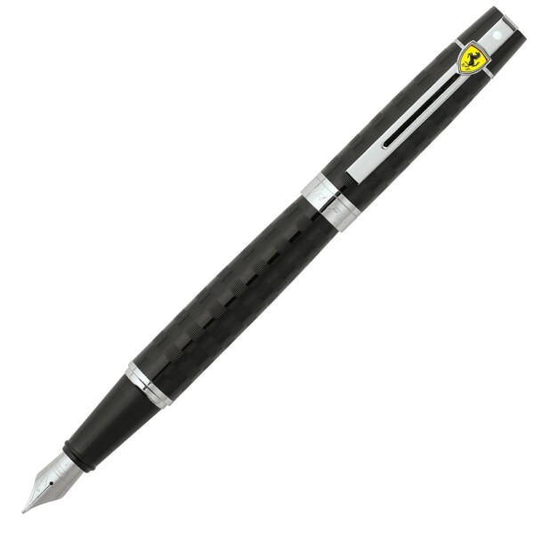 SHEAFFER 万年筆 フェラーリ300 F9518PN チェッカードフラッグブラックCT
