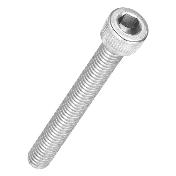 Kozelo 10本 六角穴付きボルト M6 304ステンレス鋼 1 x 50mm 六角穴付きねじ ソケットスクリュー 完全ねじ込みキャップボルト アレンソケットドライブ 六角ねじ 機械 装置 修理 家具 インテリ