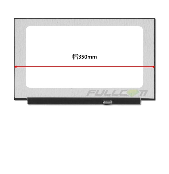 FULLCOM 15.6 インチN156HGA-EA3 修理交換用液晶パネル用 1920X1080 30PIN (タッチ非搭載) 対応画面モデル: Asus F510QA HP 15S-FQ1007NV Toshiba C50-H-107