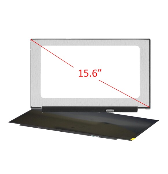 FULLCOM 15.6 インチN156HGA-EA3 修理交換用液晶パネル用 1920X1080 30PIN (タッチ非搭載) 対応画面モデル: Asus F510QA HP 15S-FQ1007NV Toshiba C50-H-107