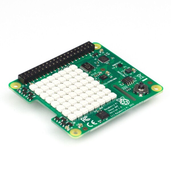 Raspberry Pi Sense HAT - 6 センサー、8x8 LEDマトリックス、ジョイスティック