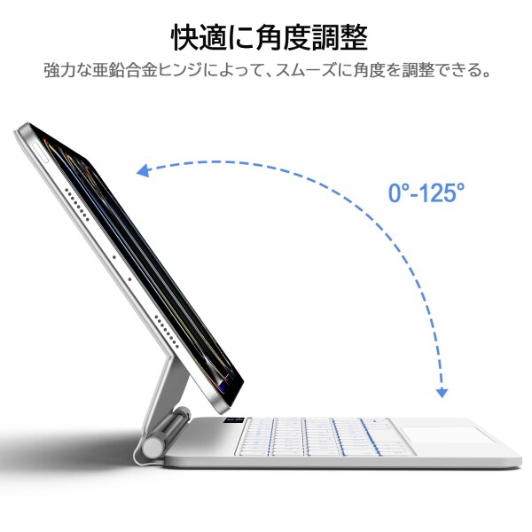 BETTDOW 【新型軽量】マジックキーボード iPad 13インチ BETTDOW