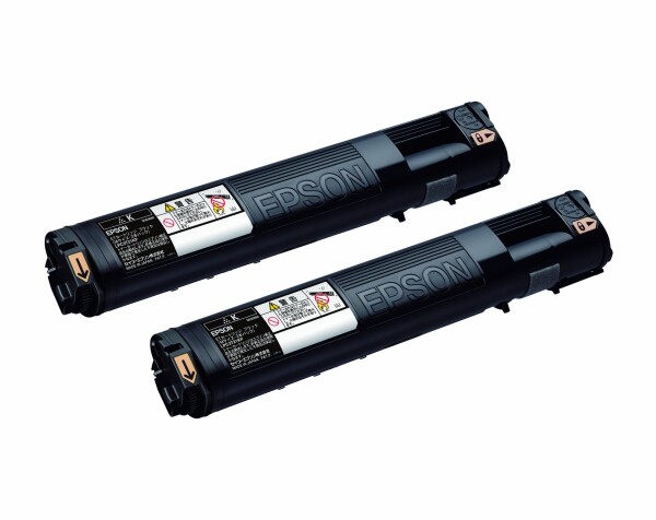 EPSON ETカートリッジ LPC3T21KP Mサイズ ブラック2本 6,200ページ×2 LP-S5300/M5300シリーズ用