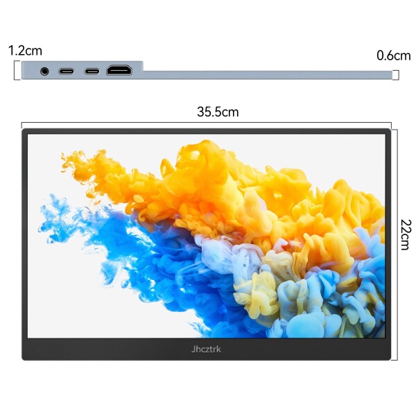 Jhcztrkモバイルタッチスクリーンポータブルモニター Amazon.co.jp: 小型 Jhcztrk モバイルモニタ 7インチ小型タッチ