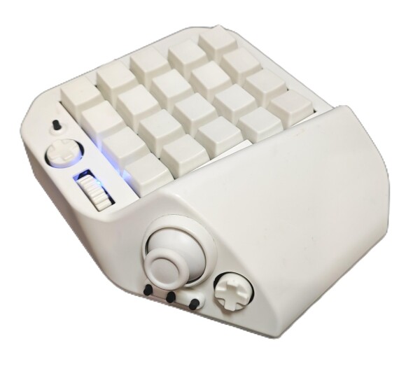 MH-Device) 左利き用MH-Delta ジョイスティック・ホイール付き41キー