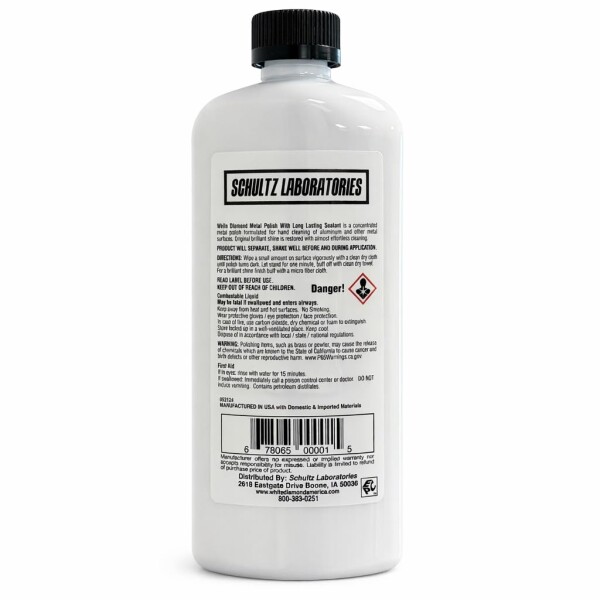 ホワイトダイヤモンドメタルポリッシュ12 oz。( 355ml ) 3パックの通販