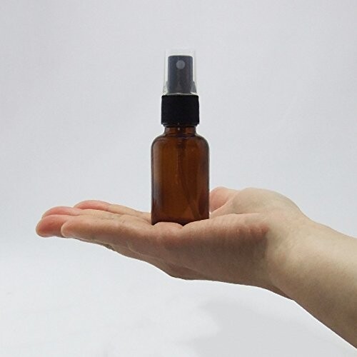 遮光瓶 茶 30cc 黒スプレー SYA-T30cc 30ml 黒スプレー -10本セット-