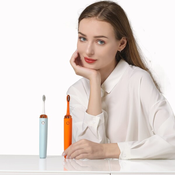 ORALION紫外線殺菌効果のある音波式電動歯ブラシ、ホワイトニング