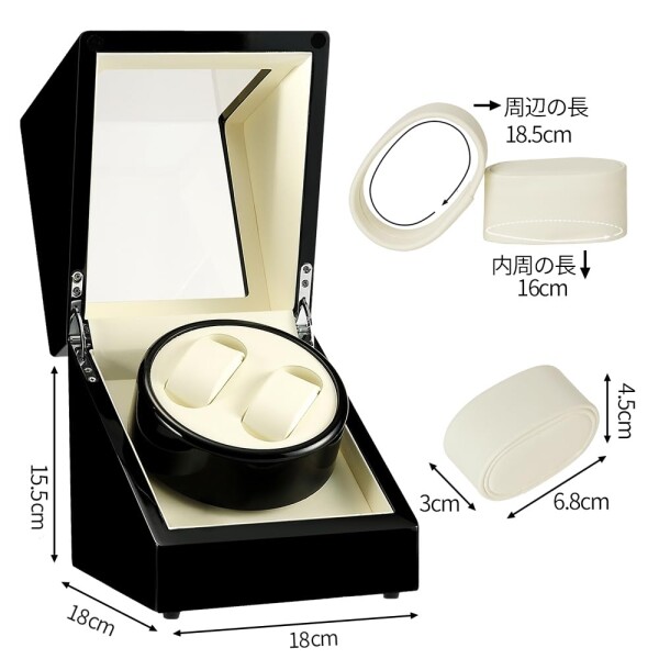 ワインディングマシーン 8本巻き上げ 腕時計自動巻き機 日本製マブチ