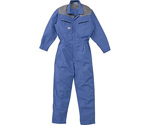 (山田辰) つなぎ服 3500-004-S スカイブルー S